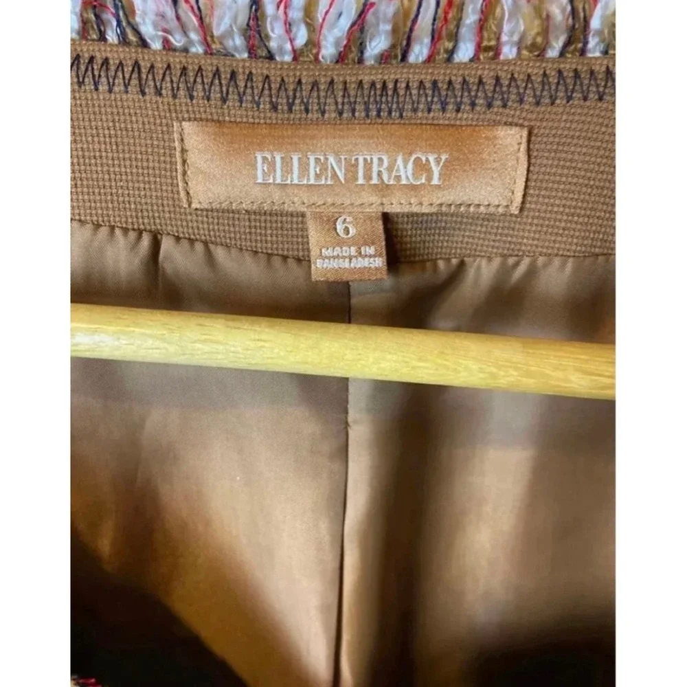 Ellen Tracy Tweed Skirt Suit 6 - Picture 3 of 10